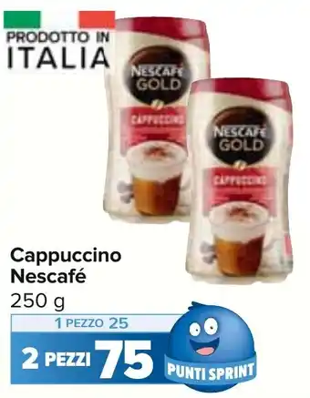 Carrefour Market Cappuccino Nescafé 250 g offerta