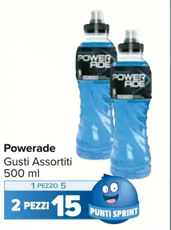 Carrefour Market Powerade Gusti Assortiti 500 ml offerta