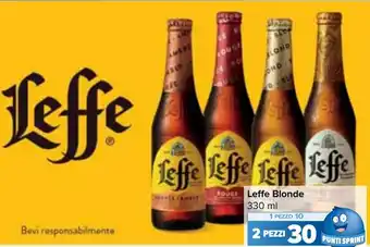 Carrefour Market Leffe Blonde 330 ml offerta