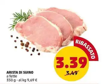 ARISTA DI SUINO a fette 350 g