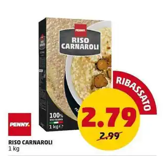PENNY PENNY RISO CARNAROLI 1 kg offerta