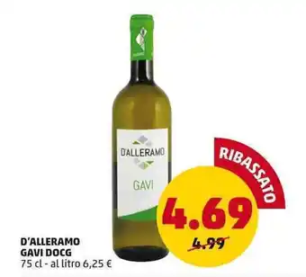 PENNY D'ALLERAMO GAVI DOCG 75 cl offerta