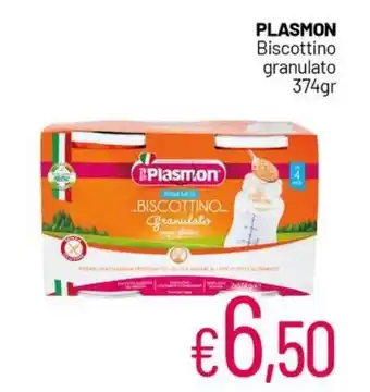Franzy's PLASMON Biscottino granulato 374gr offerta