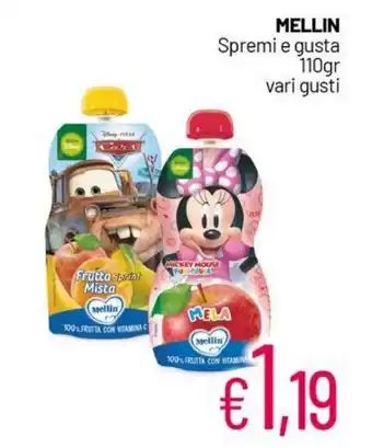 Franzy's MELLIN Spremi e gusta 110gr vari gusti offerta