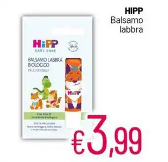 Franzy's HIPP Balsamo labbra offerta