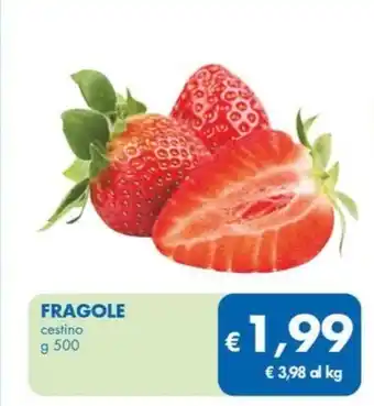 MD Discount FRAGOLE cestino g 500 offerta