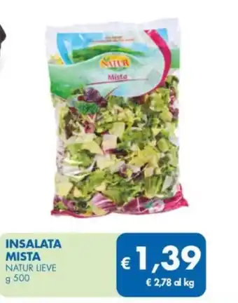 MD Discount INSALATA MISTA NATUR LIEVE g 500 offerta