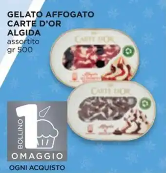 Alì Supermercati GELATO AFFOGATO CARTE D'OR ALGIDA assortito gr 500 offerta