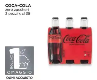Alì Supermercati COCA-COLA zero zuccheri 3 pezzi x cl 35 offerta