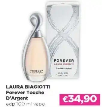 Acqua & Sapone LAURA BIAGIOTTI Forever Touche D'Argent edp 100 ml vapo offerta