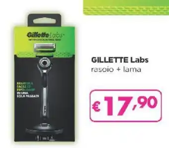 Acqua & Sapone GILLETTE Labs rasoio + lama offerta