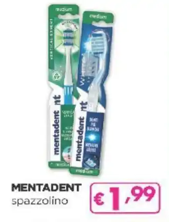 Acqua & Sapone MENTADENT spazzolino offerta