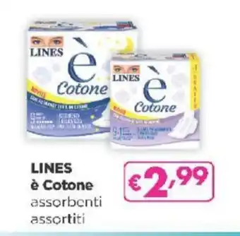 Acqua & Sapone LINES è Cotone assorbenti assortiti offerta