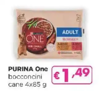 Acqua & Sapone PURINA One bocconcini cane 4x85 g offerta