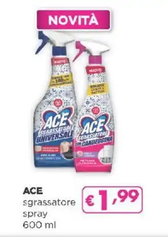 Acqua & Sapone ACE sgrassatore spray 600 ml offerta