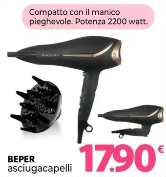 Famila Superstore BEPER asciugacapelli offerta