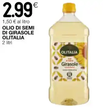 Coop OLIO DI SEMI DI GIRASOLE OLITALIA 2 litri offerta