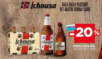 Coop BIRRA ICHNUSA vari tipi, vari formati offerta