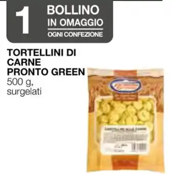 Coop TORTELLINI DI CARNE PRONTO GREEN 500 g, surgelati offerta