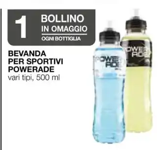 Coop BEVANDA PER SPORTIVI POWERADE vari tipi, 500 ml offerta