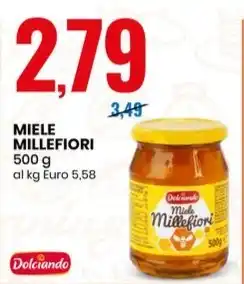 Eurospin MIELE MILLEFIORI 500 g offerta
