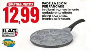 Eurospin PADELLA 26 CM PER PANCAKE offerta