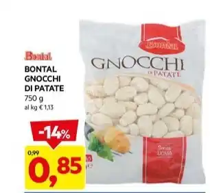 DPiù BONTAL GNOCCHI DI PATATE offerta