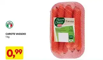 DPiù CAROTE VASSOIO 1 kg offerta