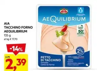 DPiù AIA TACCHINO FORNO AEQUILIBRIUM offerta