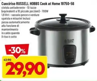 DPiù Cuociriso RUSSELL HOBBS Cook at Home 19750-56 offerta
