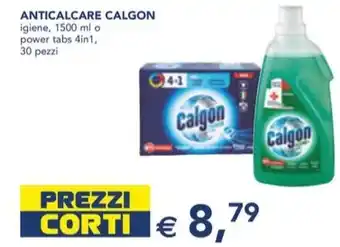 Esselunga ANTICALCARE CALGON igiene, 1500 ml o power tabs 4in1 offerta