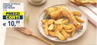 Esselunga COSCIA DI POLLO CAMPESE CON PATATE offerta