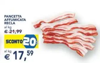 Esselunga PANCETTA AFFUMICATA RECLA offerta