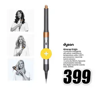 MediaWorld dyson Airwrap Origin offerta