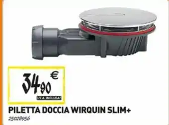 Tecnomat PILETTA DOCCIA WIRQUIN SLIM+ offerta