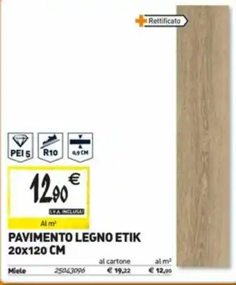 PAVIMENTO LEGNO ETIK 20X120 CM