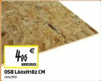OSB L60xH182 CM