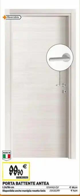 Tecnomat PORTA BATTENTE ANTEA offerta