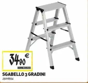 Tecnomat SGABELLO 3 GRADINI offerta