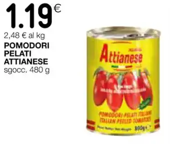 Coop POMODORI PELATI ATTIANESE sgocc. 480 g offerta