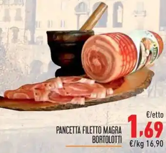 PANCETTA FILETTO MAGRA BORTOLOTTI