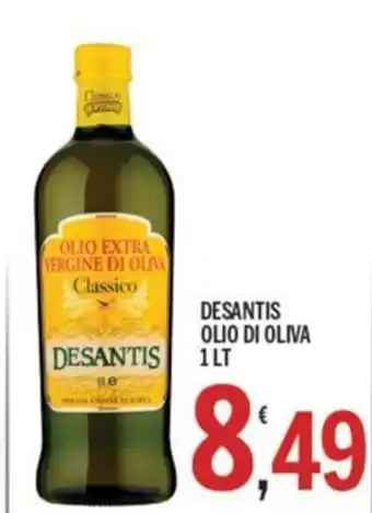 Gruppo Pascar DESANTIS OLIO DI OLIVA 1 LT offerta