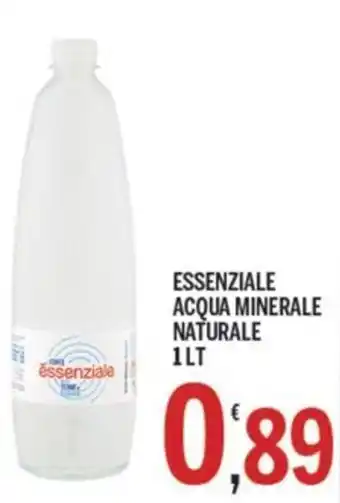 ESSENZIALE ACQUA MINERALE NATURALE 1LT