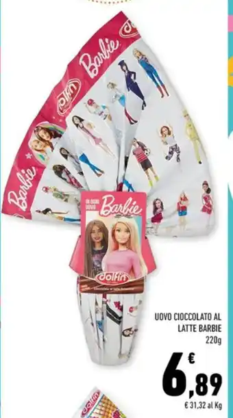 UOVO CIOCCOLATO AL LATTE BARBIE 220g