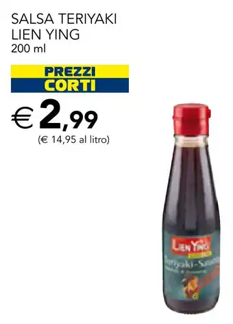 Esselunga SALSA TERIYAKI LIEN YING 200 ml offerta