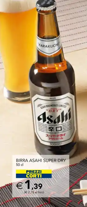 Esselunga BIRRA ASAHI SUPER DRY 50 cl offerta