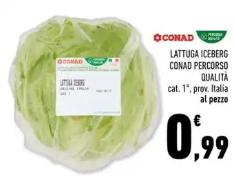 Conad Margherita LATTUGA ICEBERG CONAD PERCORSO QUALITÀ offerta