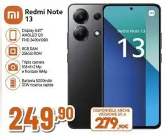 Ipercoop Redmi Note 13 offerta