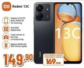 Ipercoop MI Redmi 13C offerta