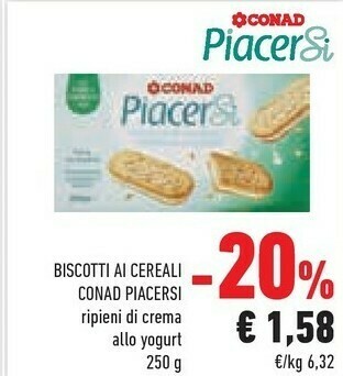 Conad Biscotti offerta